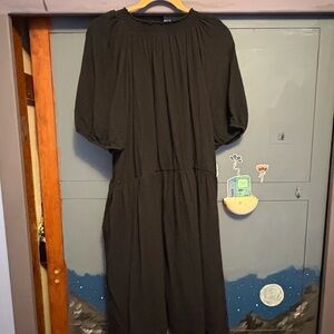 Universal Thread Black Long Sleeve Dress